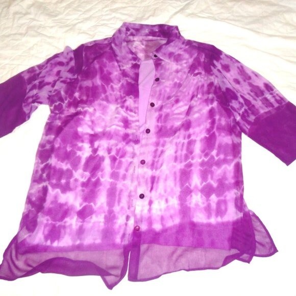 Tank & Blouse Set Sheer Top - Picture 2 of 6